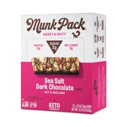Nut & Seed Bar, Sea Salt Dark Chocolate