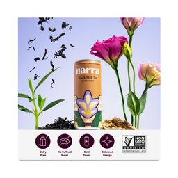 Oat Milk Latte, Black Tea