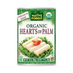 Organic Hearts of Palm