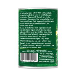 Organic Simple Coconut Cream