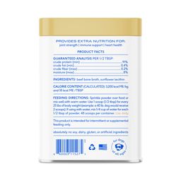 Grass-Fed Beef Bone Broth Powder for Dogs & Cats