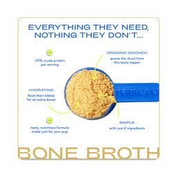 Organic Chicken Bone Broth Powder for Dogs & Cats
