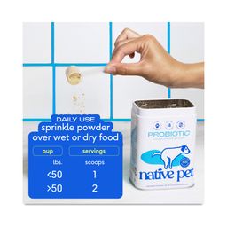 Probiotics with Prebiotics for Dogs, Digestive Support & Gut Health