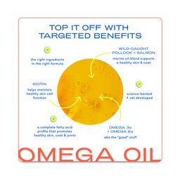 Wild Alaskan Omega-3 Salmon Oil, Skin & Coat Supplement for Dogs & Cats, Value Size