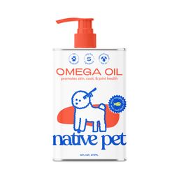 Wild Alaskan Omega-3 Salmon Oil, Skin & Coat Supplement for Dogs & Cats, Value Size