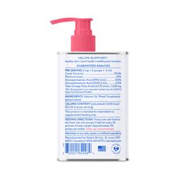 Wild Caught 100% Sockeye Salmon Oil, Skin & Coat Supplement for Dogs & Cats