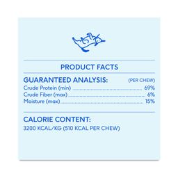 Yak Cheese Dental Chews, Large