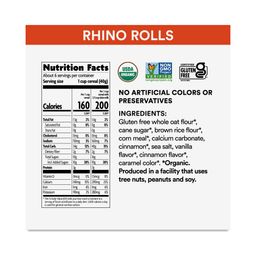 EnviroKidz Organic Rhino Rolls Cereal, Cinnamon Bun