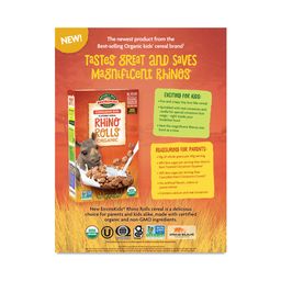 EnviroKidz Organic Rhino Rolls Cereal, Cinnamon Bun