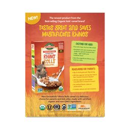 EnviroKidz Organic Rhino Rolls Cereal, Cinnamon Bun