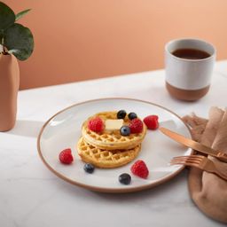 Organic Buckwheat Wildberry Waffles