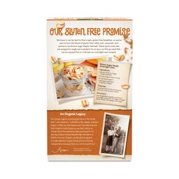 Organic Gluten Free Instant Oatmeal, Brown Sugar Maple