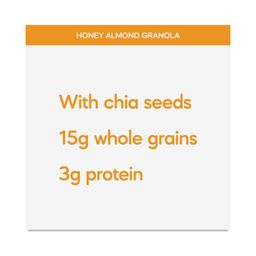 Organic Honey Almond Gluten Free Granola