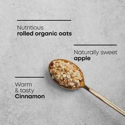 Organic Instant Oatmeal, Apple Cinnamon