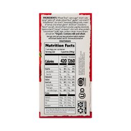 Organic Strawberry Frosted Toaster Pastries