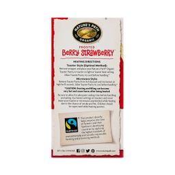 Organic Strawberry Frosted Toaster Pastries