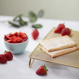 Organic Strawberry Frosted Toaster Pastries