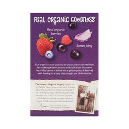 Organic Wildberry Açai Frosted Toaster Pastries