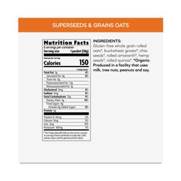 Qi'a Oatmeal, Superseeds & Grains