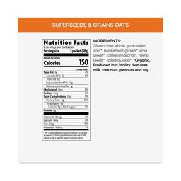 Qi'a Oatmeal, Superseeds & Grains