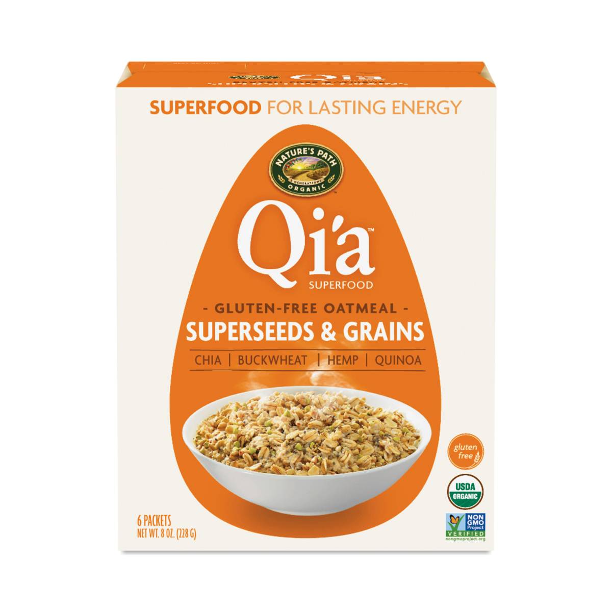 Qi'a Oatmeal, Superseeds & Grains