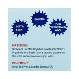 Scented Wool Dryerball, Lavender