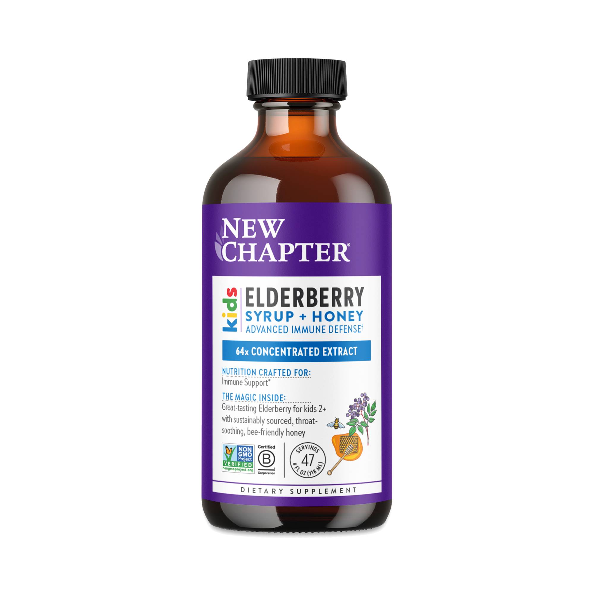 Kids Elderberry Syrup & Honey