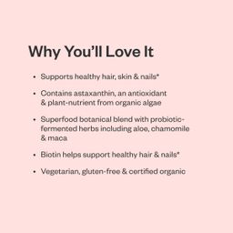 Hair, Skin & Nails, Fermented Biotin & Beauty Herbs