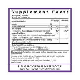 Organic Elderberry Whole-Food Gummies