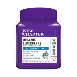 Organic Elderberry Whole-Food Gummies