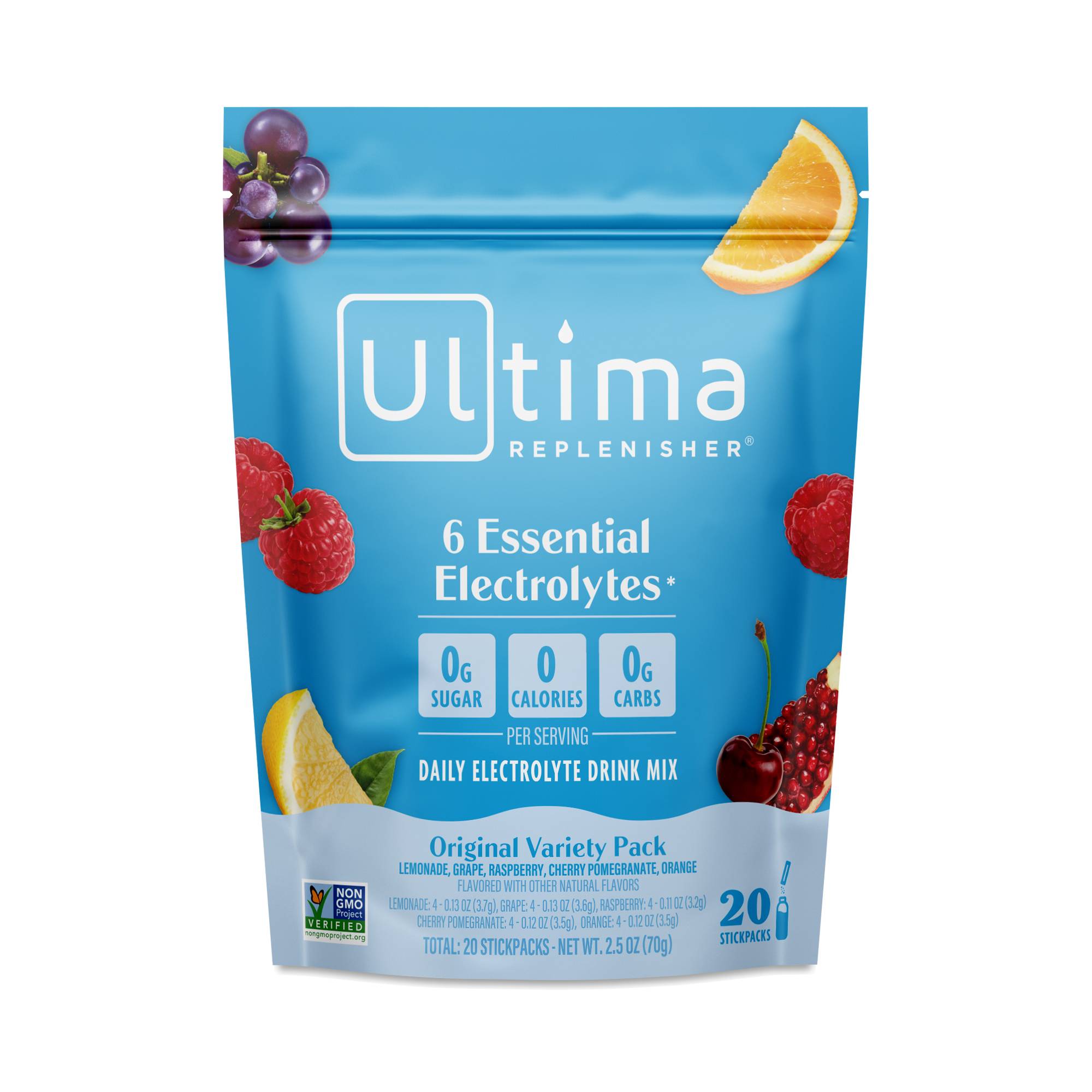 Replenisher Electrolyte Powder, Variety Pack