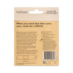 Bamboo Bandages with Coconut Oil