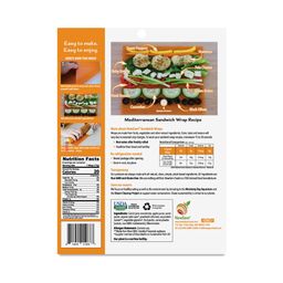 Sandwich Wraps, Carrot