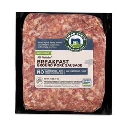 Ground Pork Sausage, Breakfast