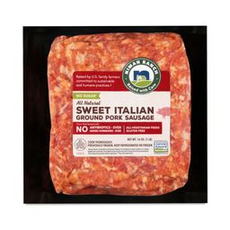Ground Pork Sausage, Sweet Italian