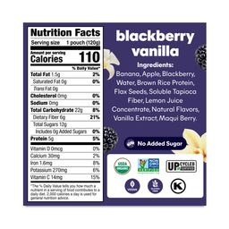 Organic Superfood Smoothie, Blackberry Vanilla