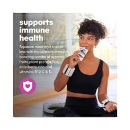 Organic Superfood Smoothie, Immunity Boost Strawberry Banana
