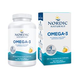 Omega-3, Lemon - Value Size