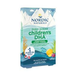Zero Sugar Childrens DHA Gummies, Passion Fruit Lemon