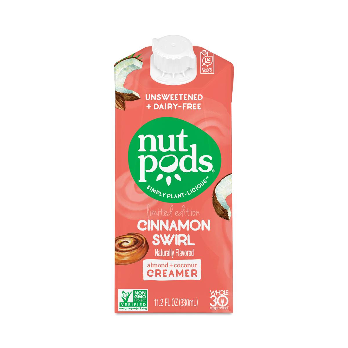Nutpods NonDairy Creamer, Cinnamon Swirl Thrive Market
