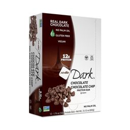 Dark Chocolate Chocolate Chip Protein Bars