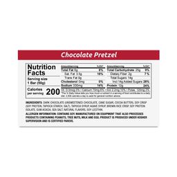 Dark Chocolate Pretzel Protein Bars