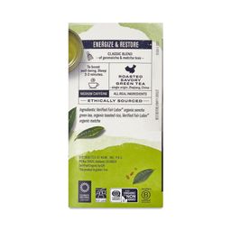 Organic Green Tea, Matcha Toasted Rice