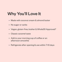 Unsweetened Non-Dairy Creamer, Caramel