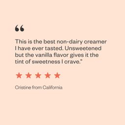 Unsweetened Non-Dairy Creamer, French Vanilla