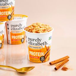 Protein Oatmeal Cup, Maple Cinnamon Roll