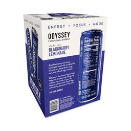 Sparkling Functional Energy Drink, Blackberry Lemonade, Multipack
