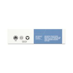 Organic Cotton Non-applicator Tampons, Super Plus
