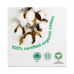 Organic Cotton Non-applicator Tampons, Super Plus