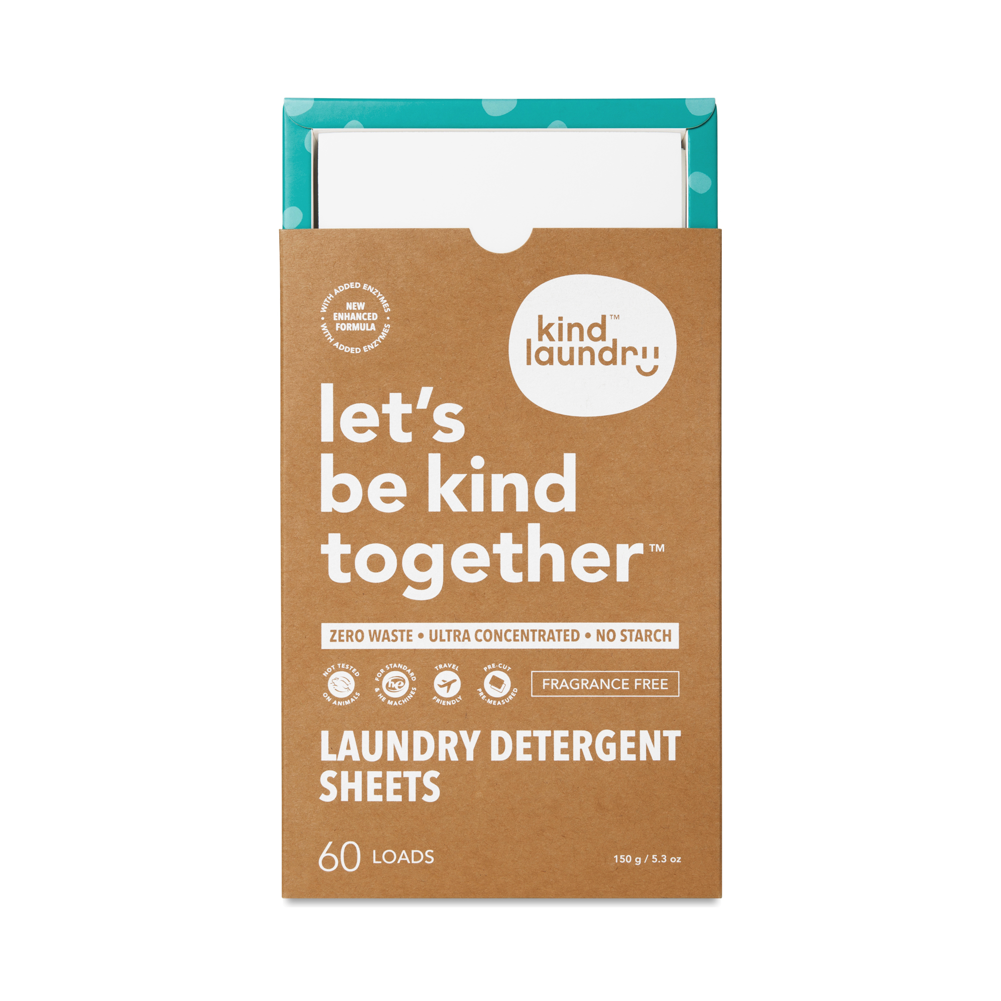 Detergent Sheets Fragrance Free